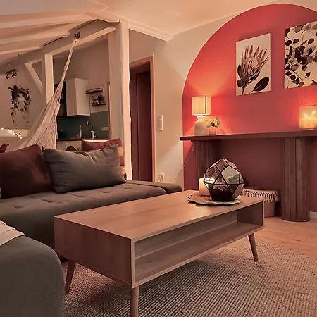 Gemuetliche Fachwerkwohnung Mit Haengematte, Elbnah 300m 马格德堡