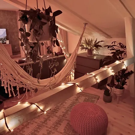 Gemuetliche Fachwerkwohnung Mit Haengematte, Elbnah 300m 公寓