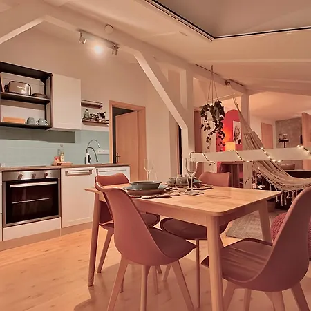 Gemuetliche Fachwerkwohnung Mit Haengematte, Elbnah 300m 马格德堡