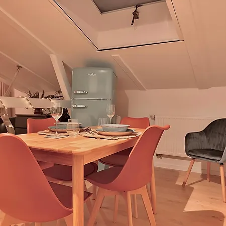 Gemuetliche Fachwerkwohnung Mit Haengematte, Elbnah 300m 公寓 马格德堡