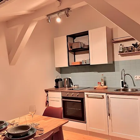 Gemuetliche Fachwerkwohnung Mit Haengematte, Elbnah 300m 马格德堡