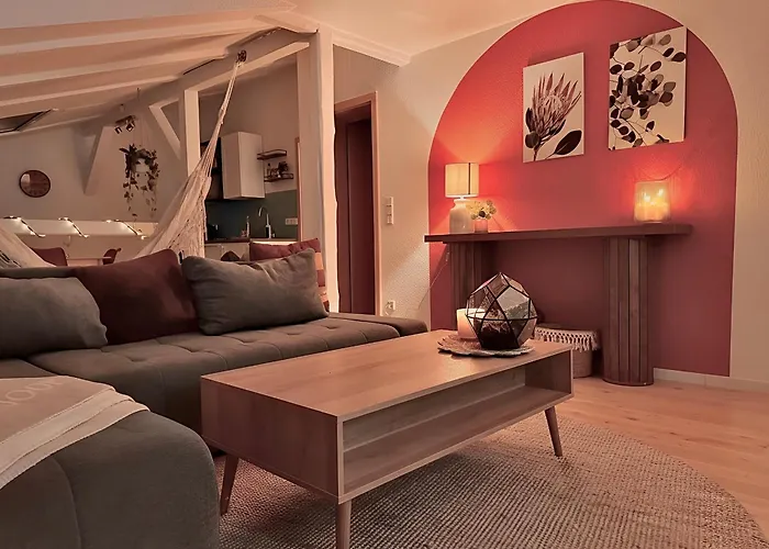 Gemuetliche Fachwerkwohnung Mit Haengematte, Elbnah 300m マクデブルク