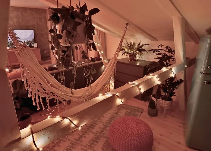 Gemuetliche Fachwerkwohnung Mit Haengematte, Elbnah 300m アパート