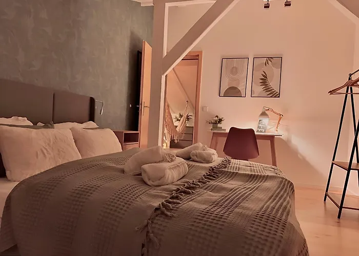 Gemuetliche Fachwerkwohnung Mit Haengematte, Elbnah 300m Apartmán Magdeburk